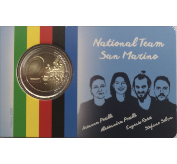 San Marino 2 EURO BU 2016 - OLYMPIC