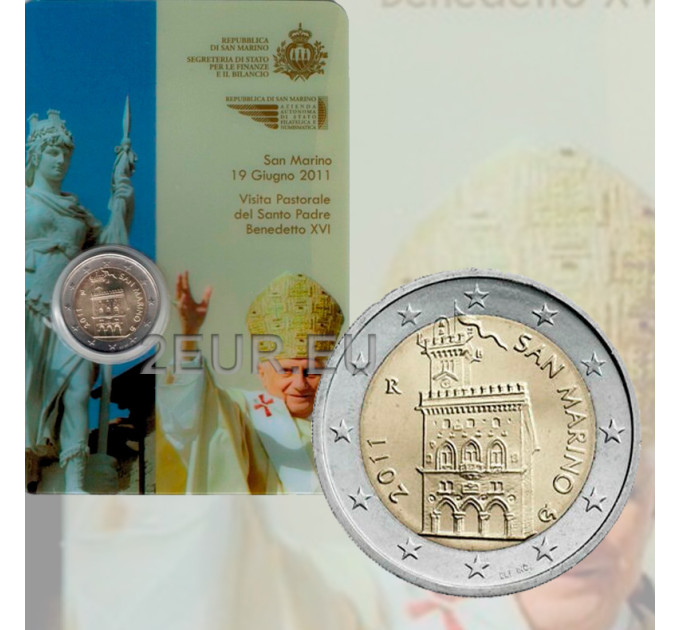 San Marino 2 EURO BU 2011