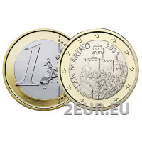San Marino 1 Euro UNC 2024