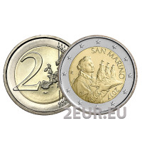 San Marino 2 Euro UNC 2017