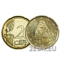 San Marino 20 senti UNC 2003