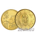 San Marino 50 Cent UNC 2023