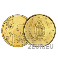 San Marino 50 senti UNC 2023