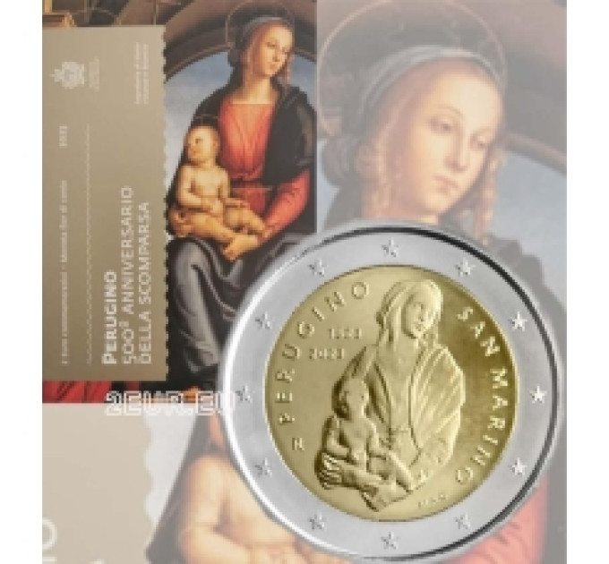 San Marino 2 euro BU 2023 - 500th anniversary of the death of Perugino