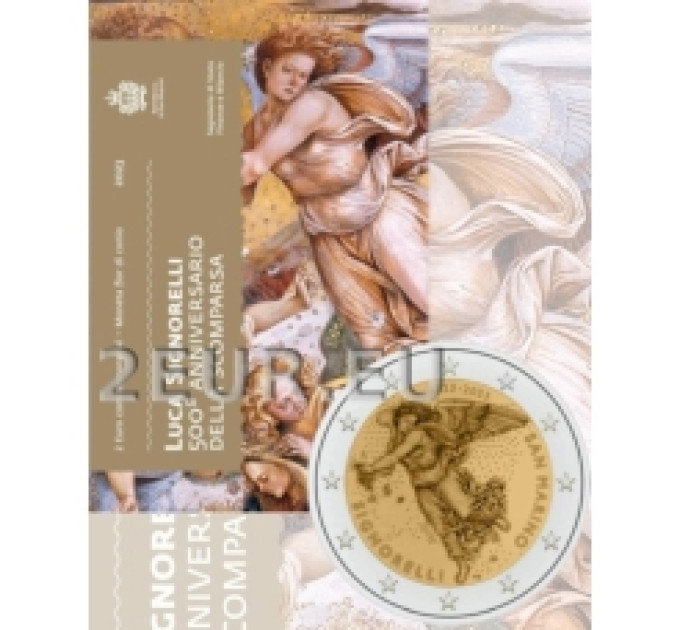 San Marino 2 euro BU 2023 - 500th anniversary of the death of Luca Signorelli