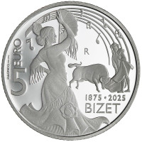 San Marino 5 euro proof 2025 – Georges Bizet