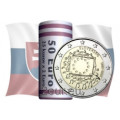 Slovakia 2 euro UNC roll 2015 - 30 Years of the EU Flag