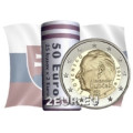 Slovakia 2 euro UNC roll 2021 - 100th anniversary of the birth of Alexander Dubchek