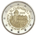 Slovakia 2 euro UNC roll 2026 - Trencin
