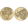 Slovakia 5 euro UNC 2024 - Fauna and Flora in Slovakia - The European Bison