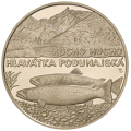 Slovakia 5 euro UNC 2025 - Fauna and Flora in Slovakia - Danube salmon