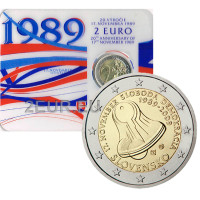 Slovakkia 2 eurot BU 2009 – vabaduse ja demokraatia eest võitlemise päev C/C