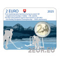 Slovakia 2 euro BU 2025 - 100 years since the first European Ice Hockey Championship