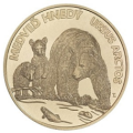 Slovakia 5 euro UNC 2023 - Fauna and Flora in Slovakia - Brown bear
