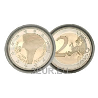 Sloveenia 2 eurot proof 2008 – Primoz Trubari 500. sünniaastapäev  