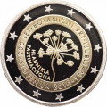Slovenia 2 euro proof 2010 - 200 Years Ljubljana Botanical Gardens