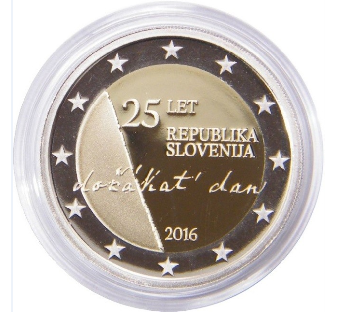 Slovenia 2 euro proof 2016 - 25 Years of Independence