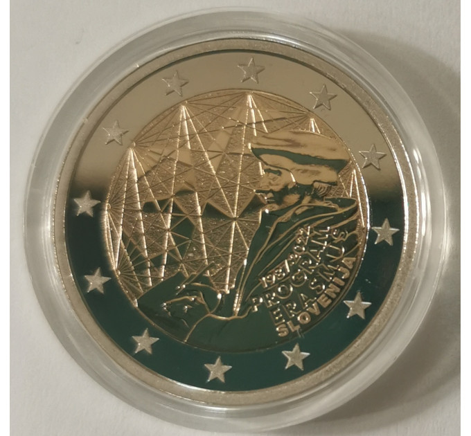 Slovenia 2 euro proof 2022 - 35 Years of the Erasmus