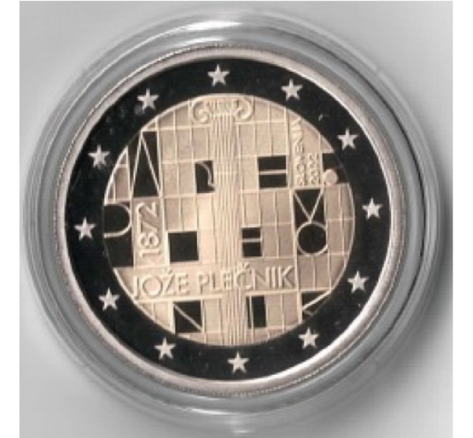 Slovenia 2 euro proof 2022 - 150th Anniversary of the Birth of Jože Plečnik