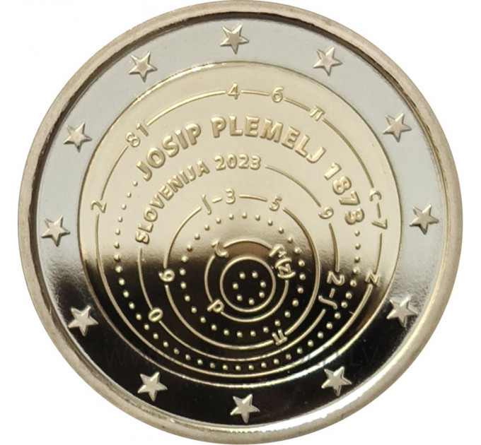 Slovenia 2 euro proof 2023 - 150th Anniversary of the Birth of Josip Plemelj