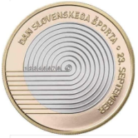 Slovenia 3 euro UNC 2023 - National holiday Slovenian sports day 