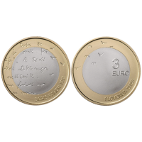 Slovenia 3 euro UNC 2023 - 110th anniversary of the birth of the Slovenian writer Boris Pahor 