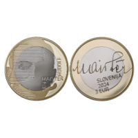 Slovenia 3 euro UNC 2024 - 150th Anniversary of the Birth of Rudolf Meister