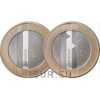 Slovenia 3 euro UNC 2021 - 30th anniversary of the Republic of Slovenia  