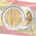 Spain 2 euro UNC 2005 - Don Quixote of La Mancha