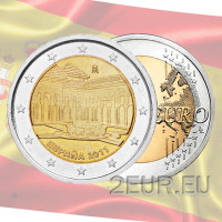 Hispaania 2 eurot rulli 2011 – Alhambra Granadas