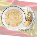 Spain 2 euro UNC 2015 - 30th Anniversary of the EU Flag