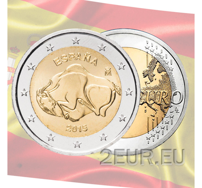 Spain 2 euro UNC 2015 - The Cave of Altamira