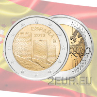 Hispaania 2 eurot UNC 2019 – Avila vanalinn ja selle kirikud väljaspool müüre