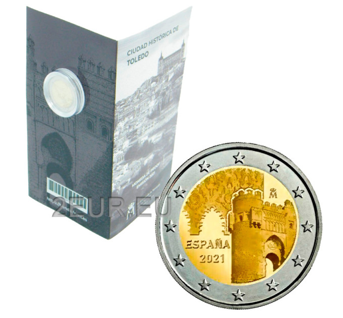 Spain 2 euro proof 2021 - Historic City of Toledo