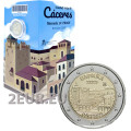 Spain 2 euro proof 2023 - UNESCO World Heritage Site - Old Town of Cáceres