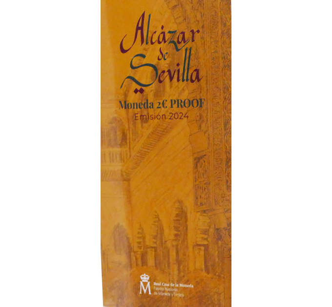 Spain 2 euro proof 2024 - Seville Cathedral