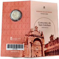 Hispaania 2 eurot proof 2025 – Salamanca vanalinn