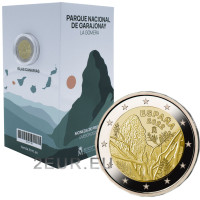 Hispaania 2 eurot proof 2022 – Garajonay rahvuspark  