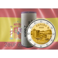 Hispaania 2 eurot rulli 2023 – UNESCO maailmapärandi nimistus – Cácerese vanalinn