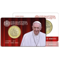 Vatikan 1 EURO BU 2022 - №1