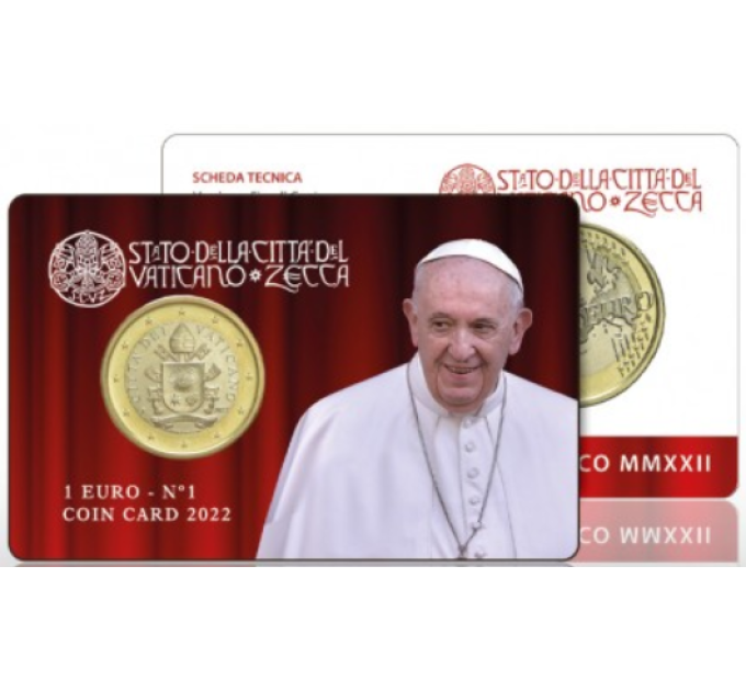Vatican 1 EURO BU 2022 - №1