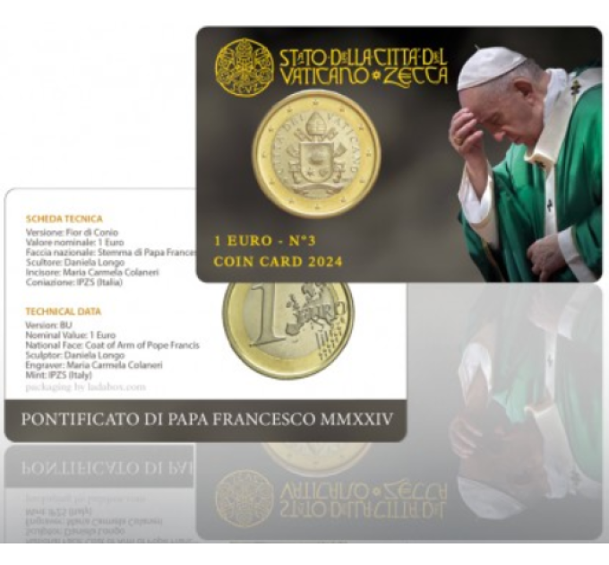 Vatican 1 EURO BU 2024 - №3