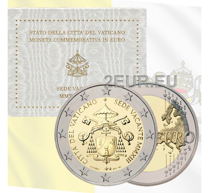 Vatican 2 euro BU 2013 - Sede Vacante