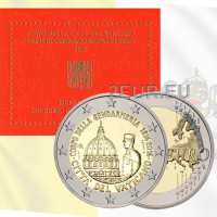Vatikan 2 eurot BU 2016 – Vatikani Linna sandarmikorpuse 200. aastapäev