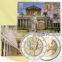 Vatikan 2 eurot BU 2008 – Püha apostel Pauluse aasta  Numiscover