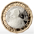 Vatican 5 euro proof 2023 - 100 years since the birth of Don Lorenzo Milani