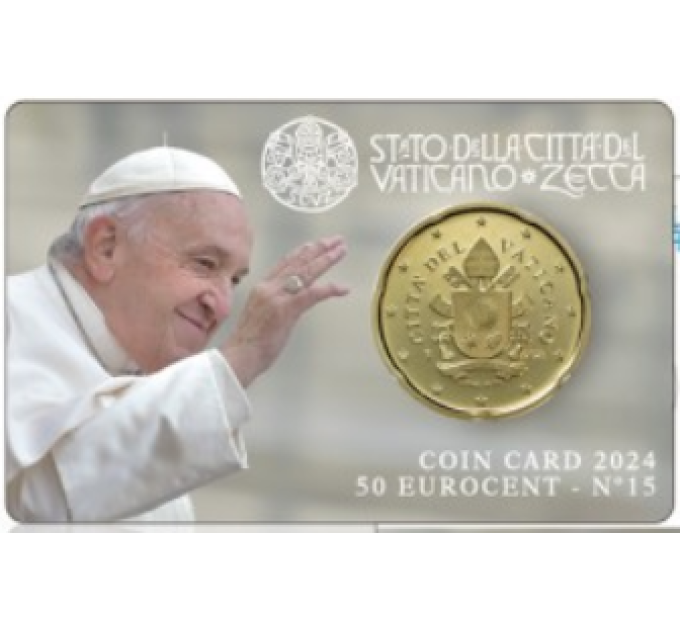 Vatican 50 cent BU 2024 - №15