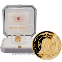 Vatican 10 euro gold proof 2020 - Baptism 