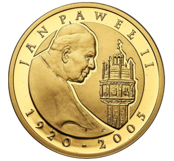 Poland 100 zloty gold proof 2005 - Pope John Paul II