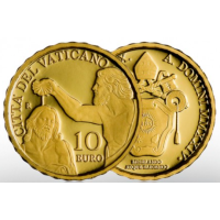 Vatican 10 euro gold proof 2024 - Baptism 